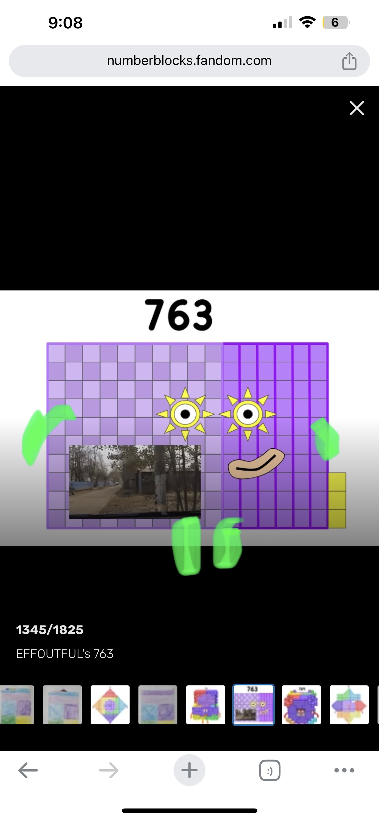 Numberblock 763 blocks by Kylevirk on DeviantArt