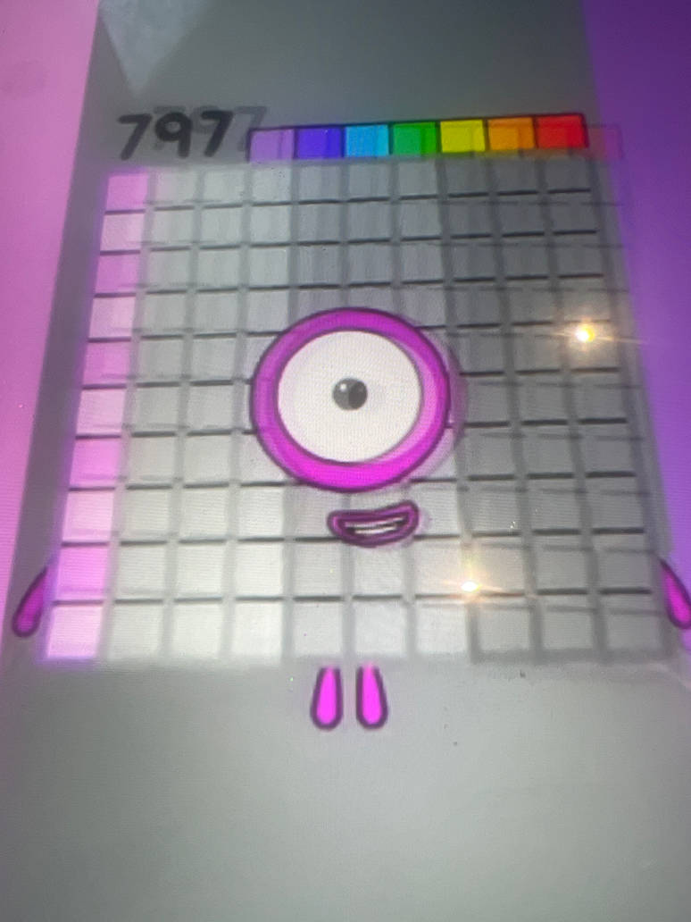 Numberblock 797 blocks by Kylevirk on DeviantArt