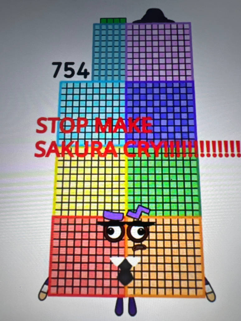 Numberblock 754 blocks by Kylevirk on DeviantArt