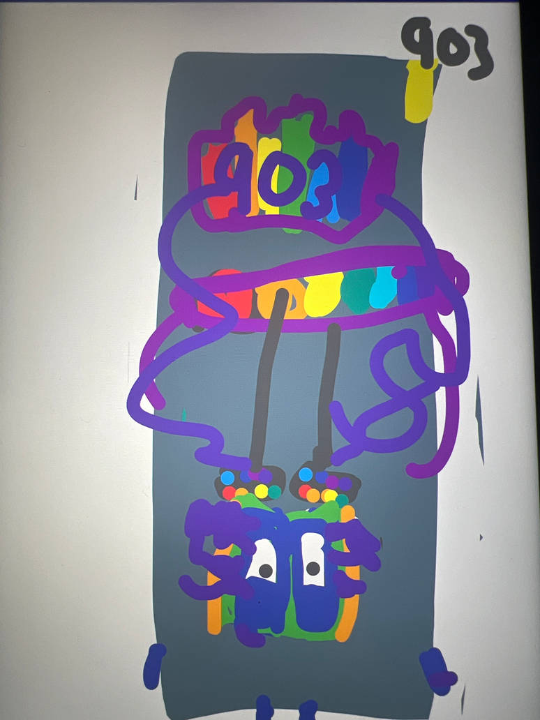 Numberblock 903 blocks by Kylevirk on DeviantArt