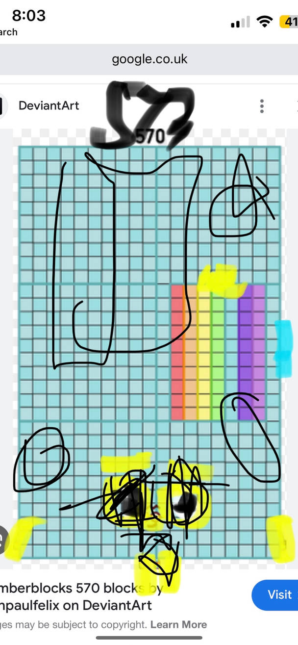 Numberblock 573 blocks by Kylevirk on DeviantArt