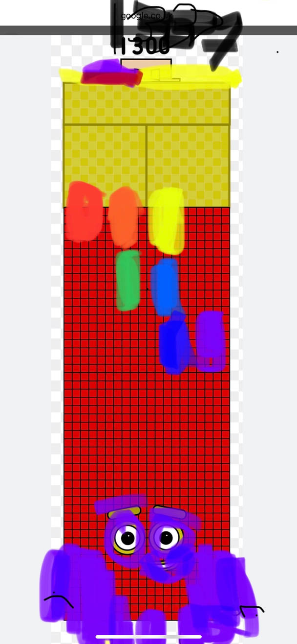 Numberblock 1337 blocks by Kylevirk on DeviantArt