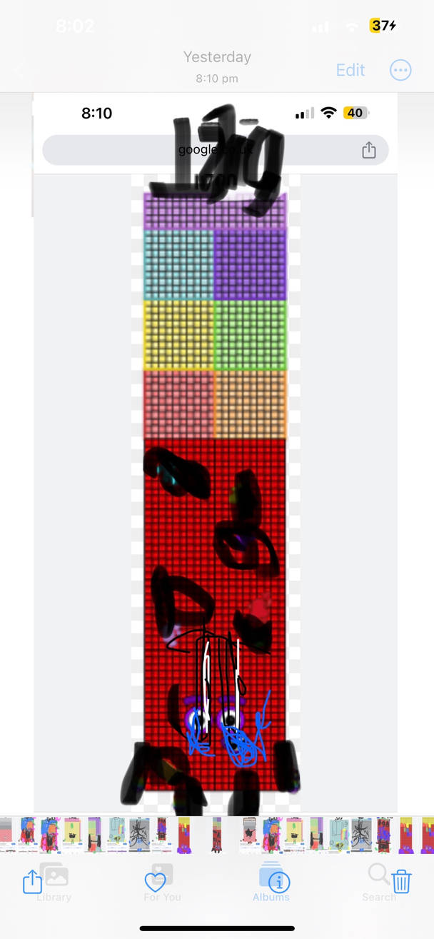 Numberblock 1719 blocks by Kylevirk on DeviantArt