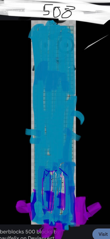 Numberblock 417 blocks by Kylevirk on DeviantArt