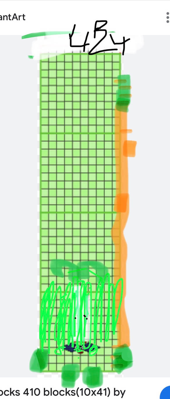 Numberblock 424 blocks by Kylevirk on DeviantArt