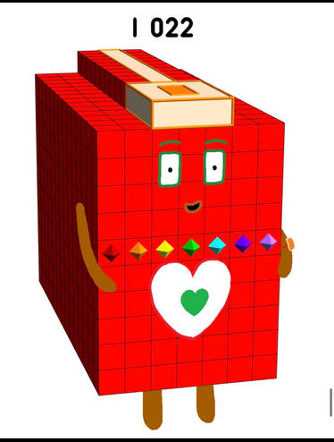 Numberblock 417 blocks by Kylevirk on DeviantArt