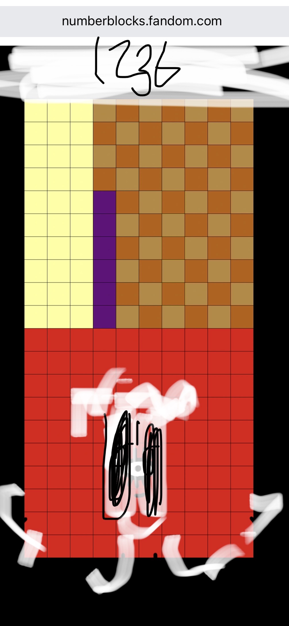 1233 Blocks Numberblock 1236 blocks by Kylevirk on DeviantArt