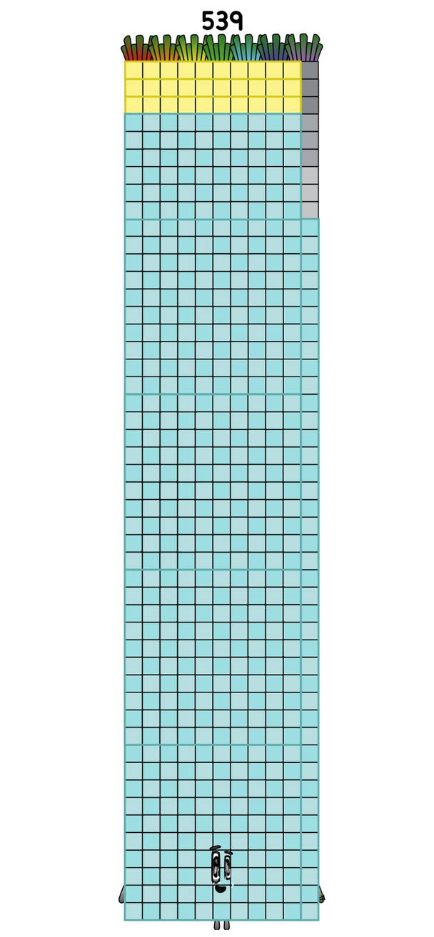 Number Blocks 589 Numberblock 539 blocks by Kylevirk on DeviantArt
