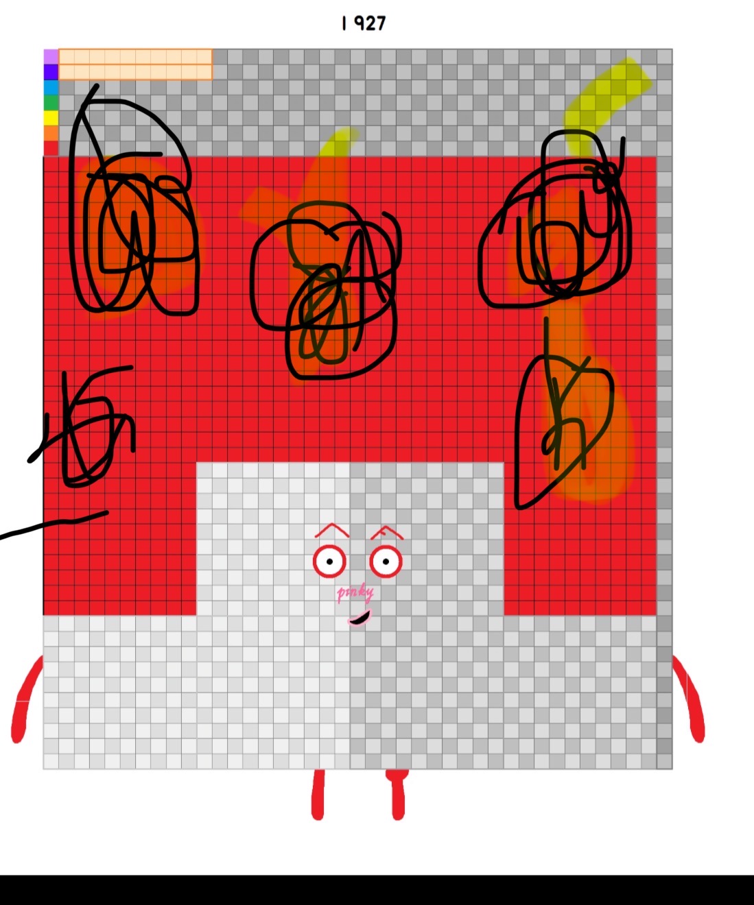 Numberblock 1927 blocks by Kylevirk on DeviantArt