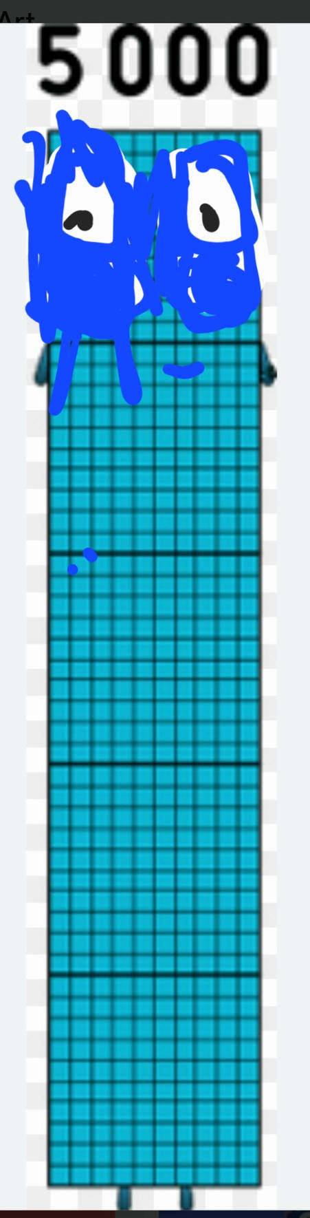 Numberblock 5000 by Kylevirk on DeviantArt