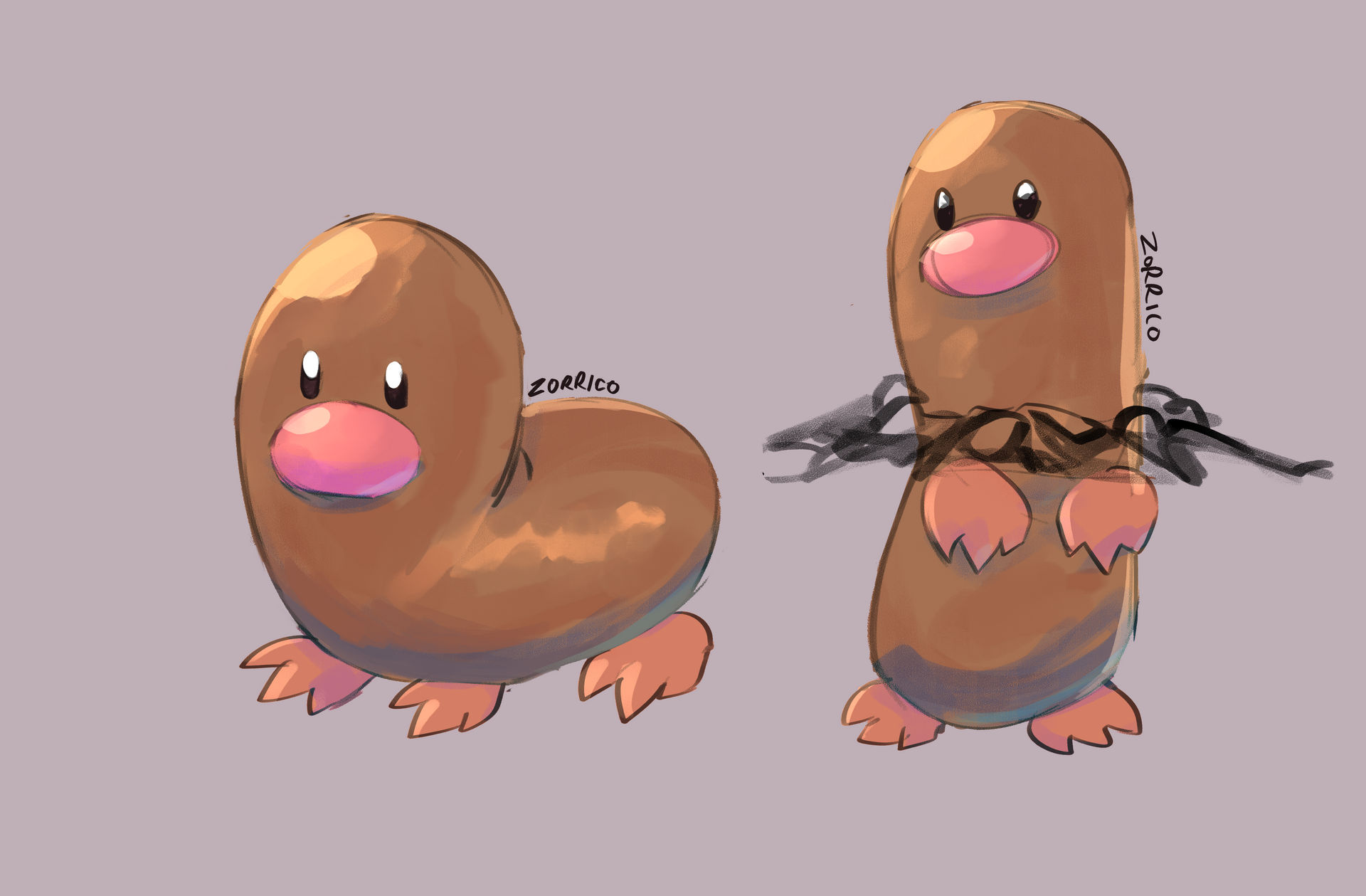 Diglett Ripped Diglett by Zapp-BEAST on DeviantArt