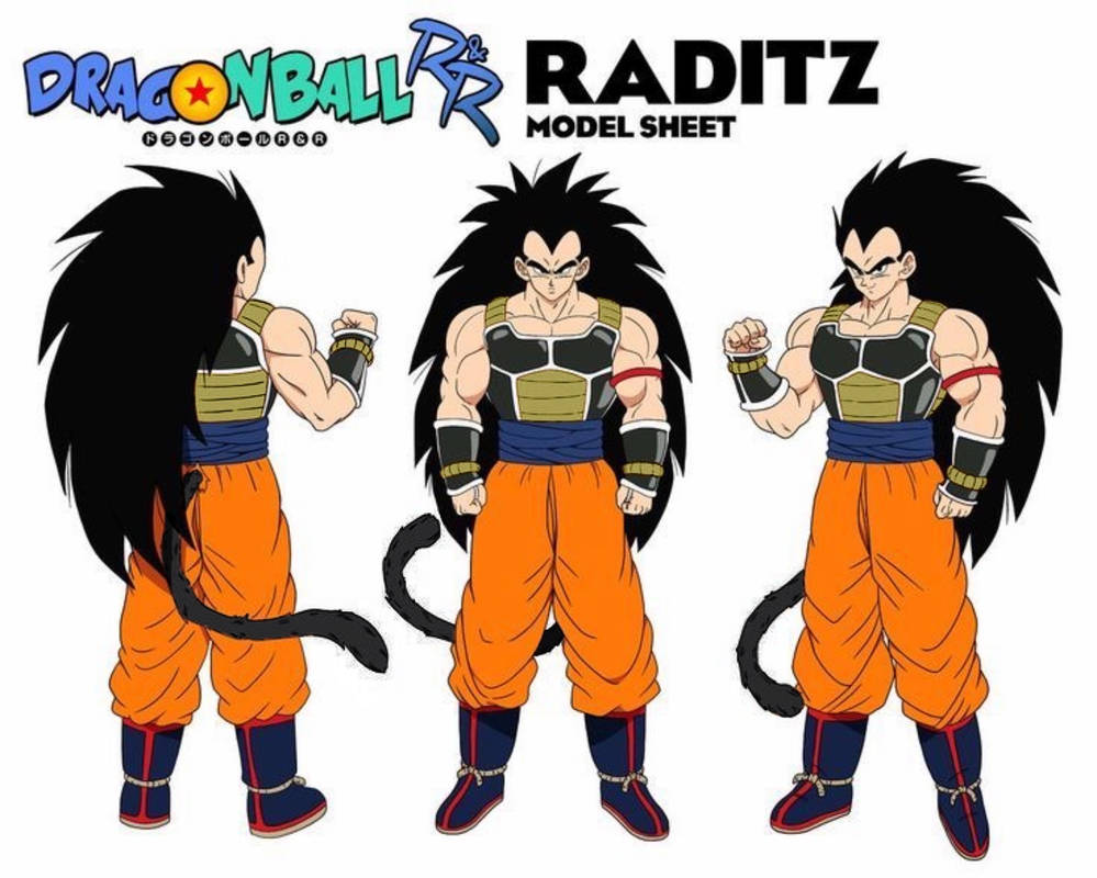 Raditz (Good and with black tail) by GrandWonderAnime on DeviantArt
