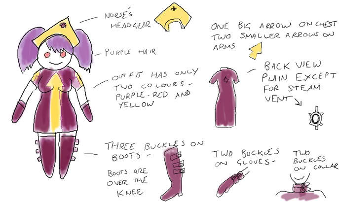 Miss Ricketts colour guide by Clockwork7 on DeviantArt