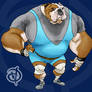 Weightlifter Bulldog
