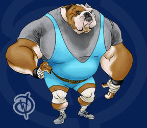 Weightlifter Bulldog