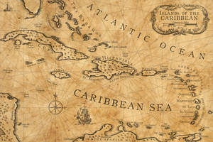 Caribbean Nautical Chart