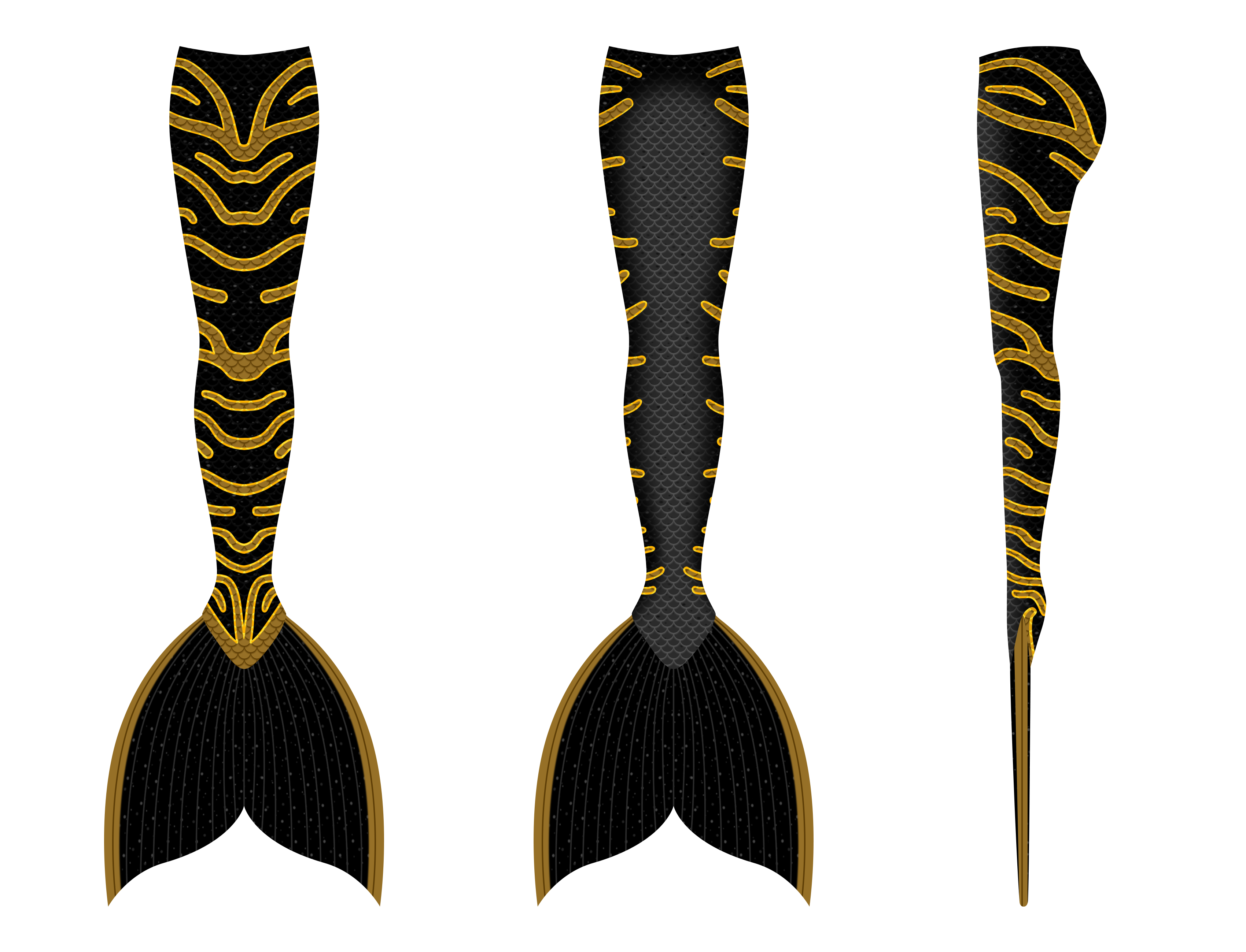 Tail Design Commission 1 (Merman Apollo)