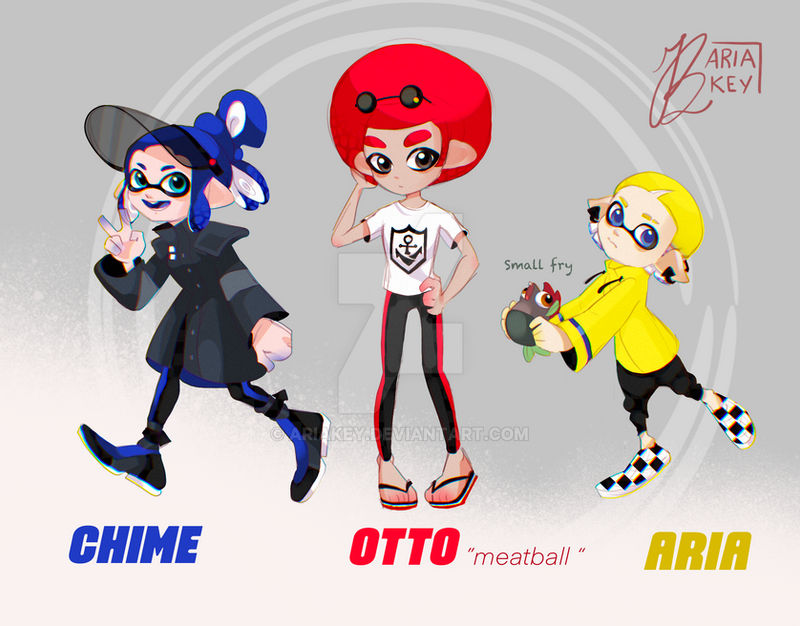 Agent 72 Splatoon My Agents splatoon by AriaKey on DeviantArt