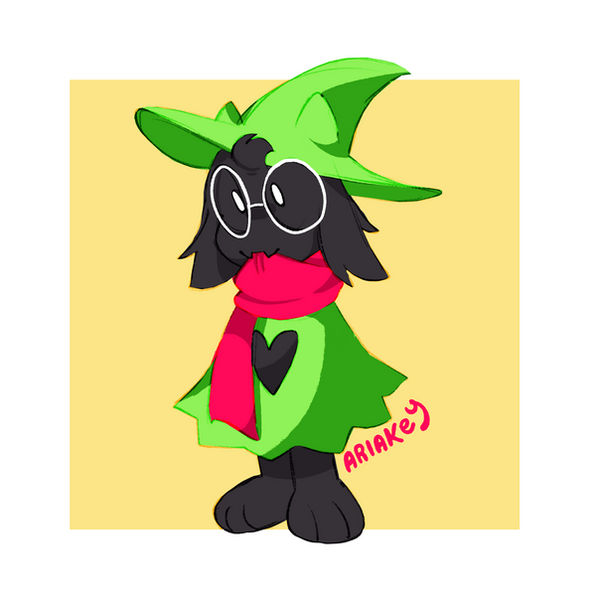 Blind Ralsei Ralsei doodle by AriaKey on DeviantArt