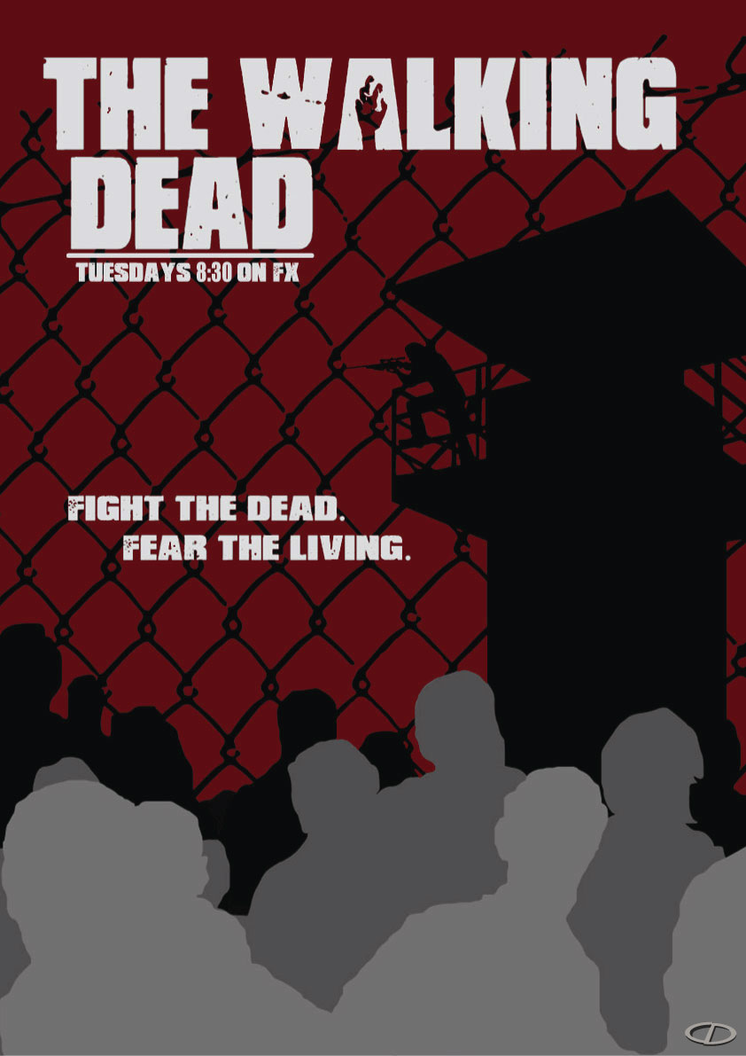 The Walking Dead Minimalist Poster