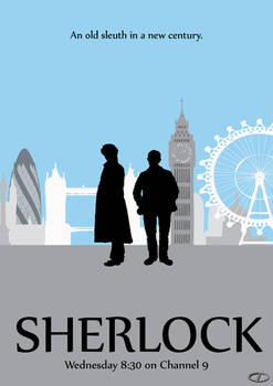 Sherlock Minimalist Poster