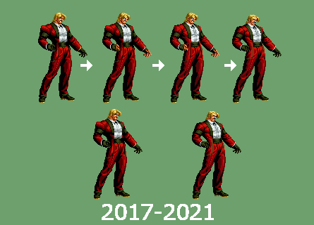 Rugal sprite Final by asura14k2 on DeviantArt