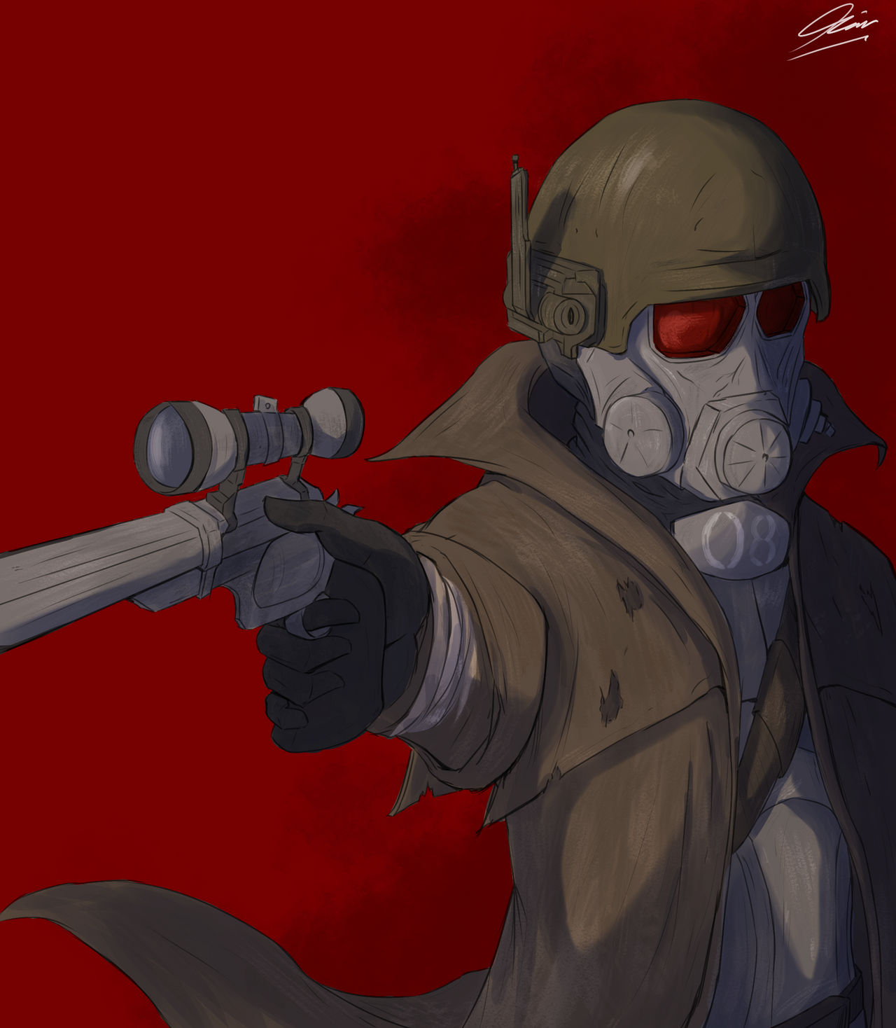 Ncr Advanced Ranger NCR Ranger Armor by NotZackoshi on DeviantArt