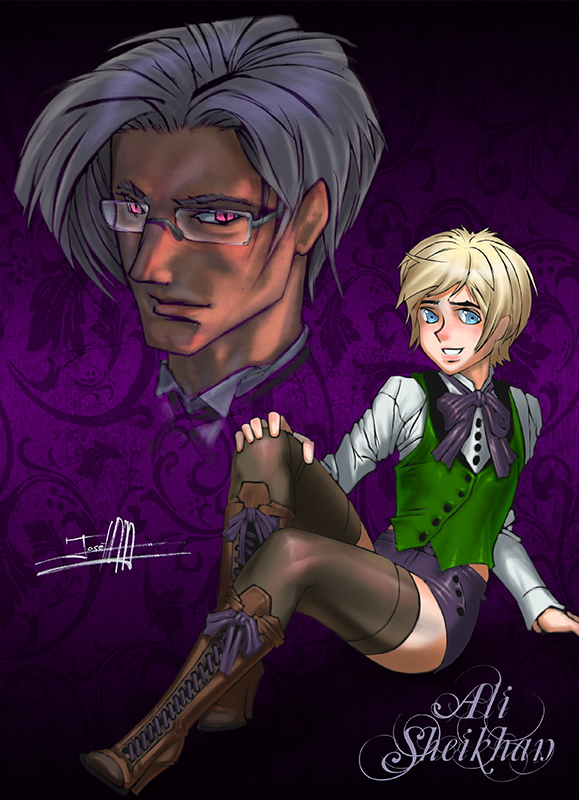 Alois Trancy and Claude Faustus from Kuroshitsuji2