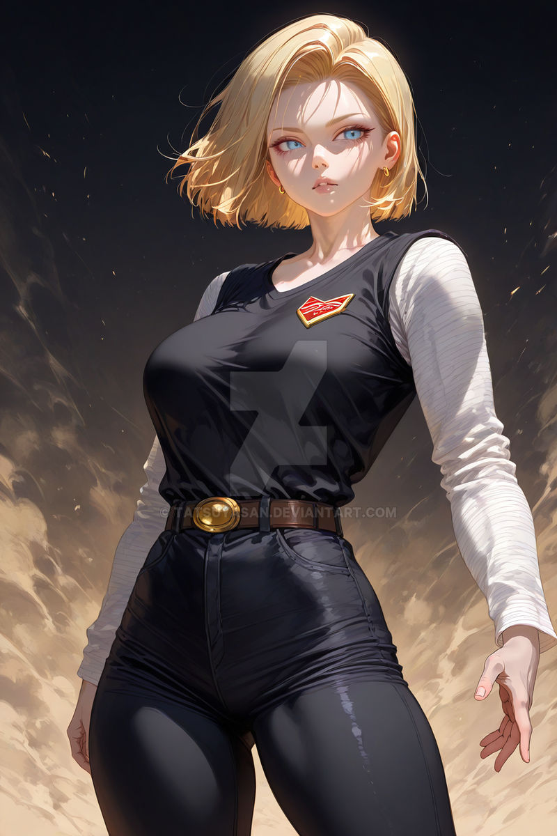 Android 18 Character Design Android 18 by TatsuyaSan on DeviantArt