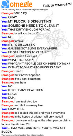 Karkat on Omegle