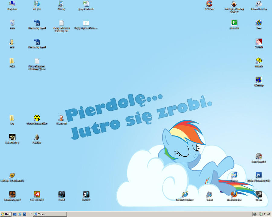 Mlp Linux Theme My MLP Desktop by Ec8er on DeviantArt