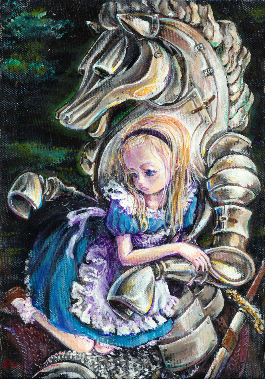 White knight by DensenManiya
