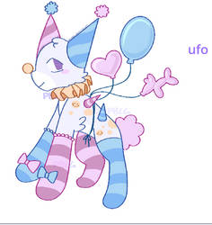 SOLD! CLOWN CORE PASTEL ADOPT