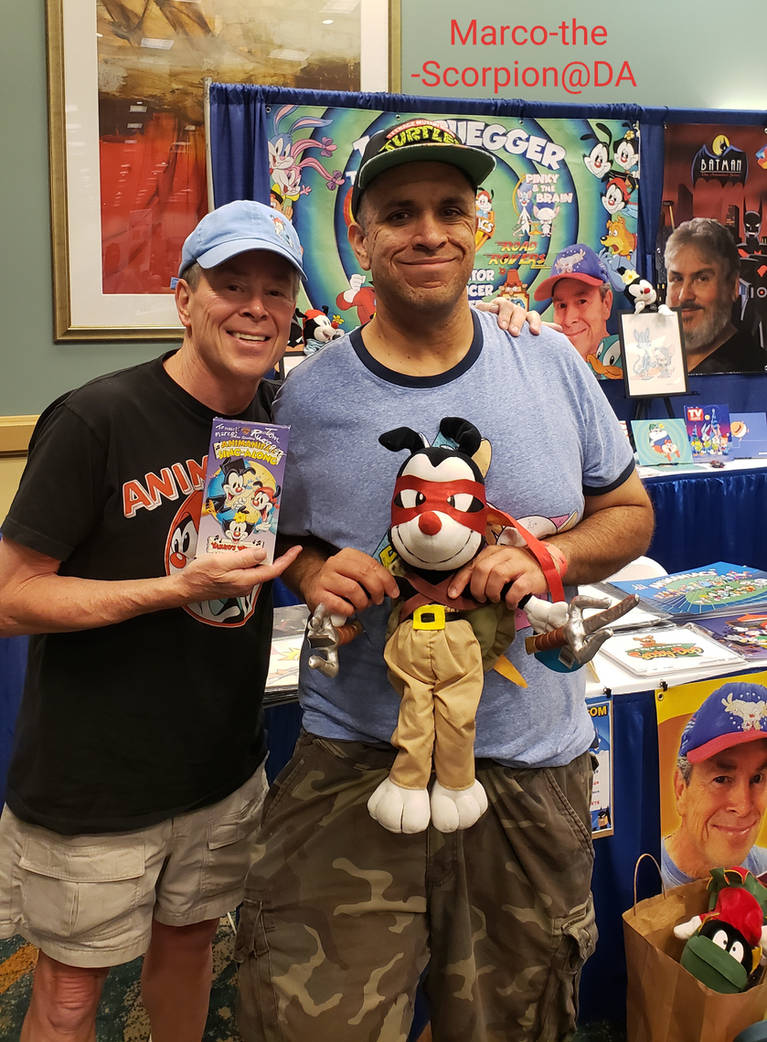 Tom Ruegger Children Me and Tom Ruegger (Third Time) by Marco-the-Scorpion on DeviantArt