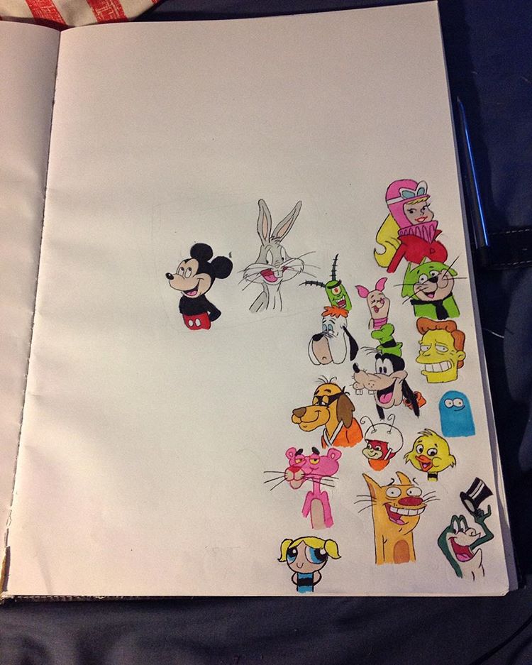 Cartoon Collage work in progress by Cart00nman95 on DeviantArt