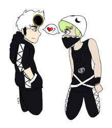 guzma and my boy lewis the grunt