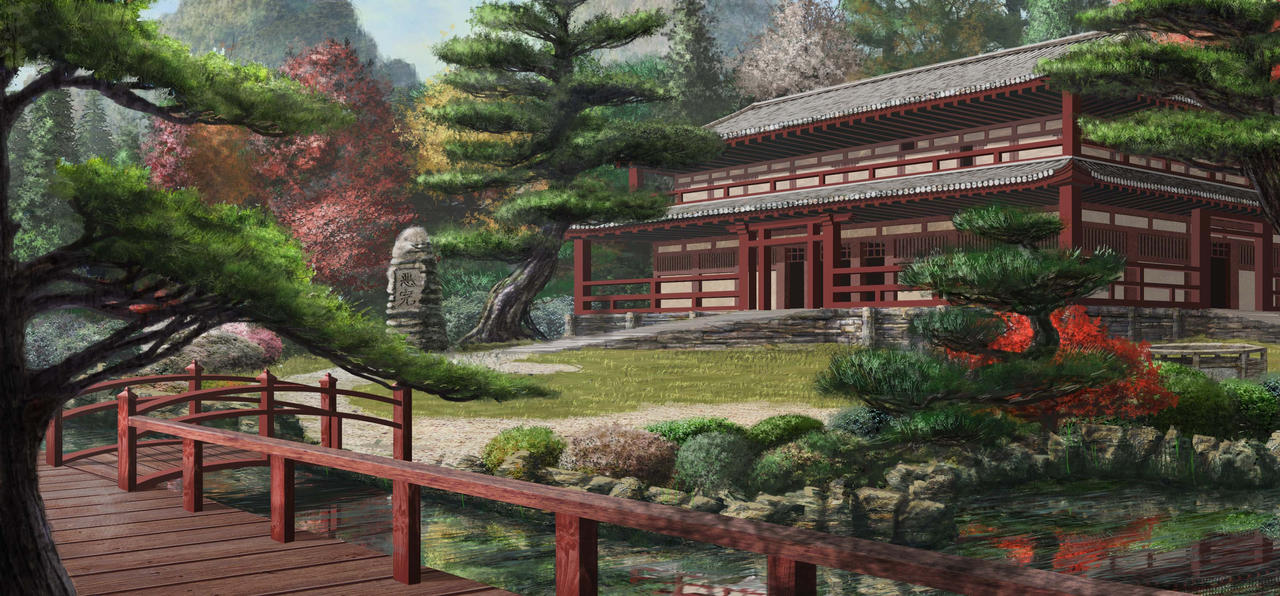 Japanese garden ( Wip II )