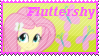 Equestria Girls Fluttershy Stamp