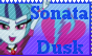 Sonata Dusk Fan Stamp