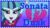 Sonata Dusk Fan Stamp