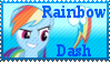 MLP Rainbow Dash Stamp