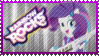 Rainbow Rocks Rarity Stamp by Knightmare-Moon