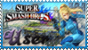 SSB Zero Suit Samus Stamp