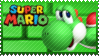 Mario Stamp - Yoshi by Knightmare-Moon