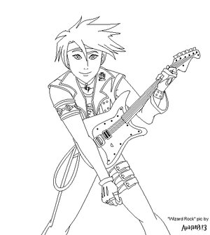 Wizard Rock-lineart-Avatar013