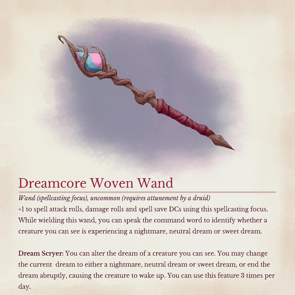 Dreamcore Woven Wand by Cephceph on DeviantArt