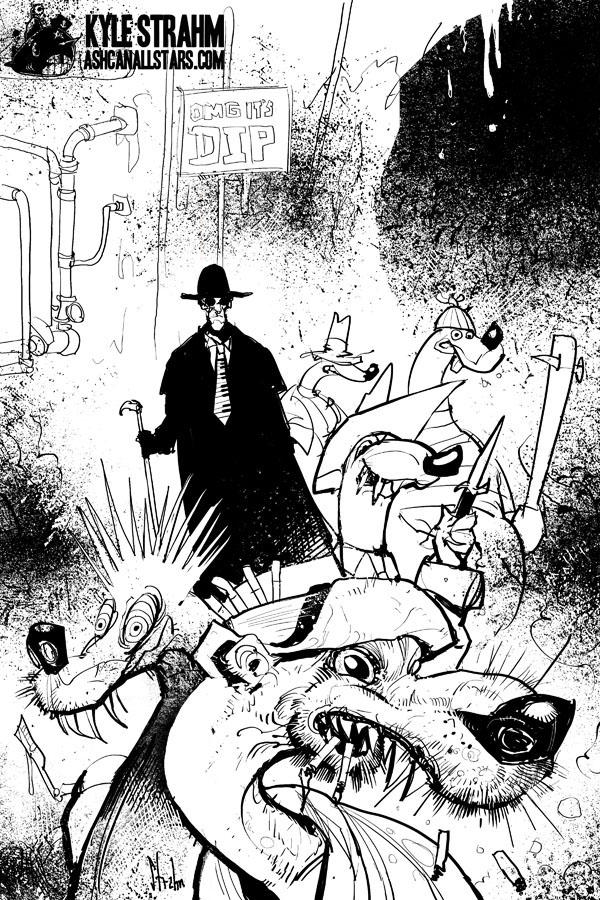 Judge Doom and the Toon Patrol by Kyle Strahm by AshcanAllstars on ...