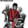 Michael Jackson in Thriller by Amancay Nahuelpan