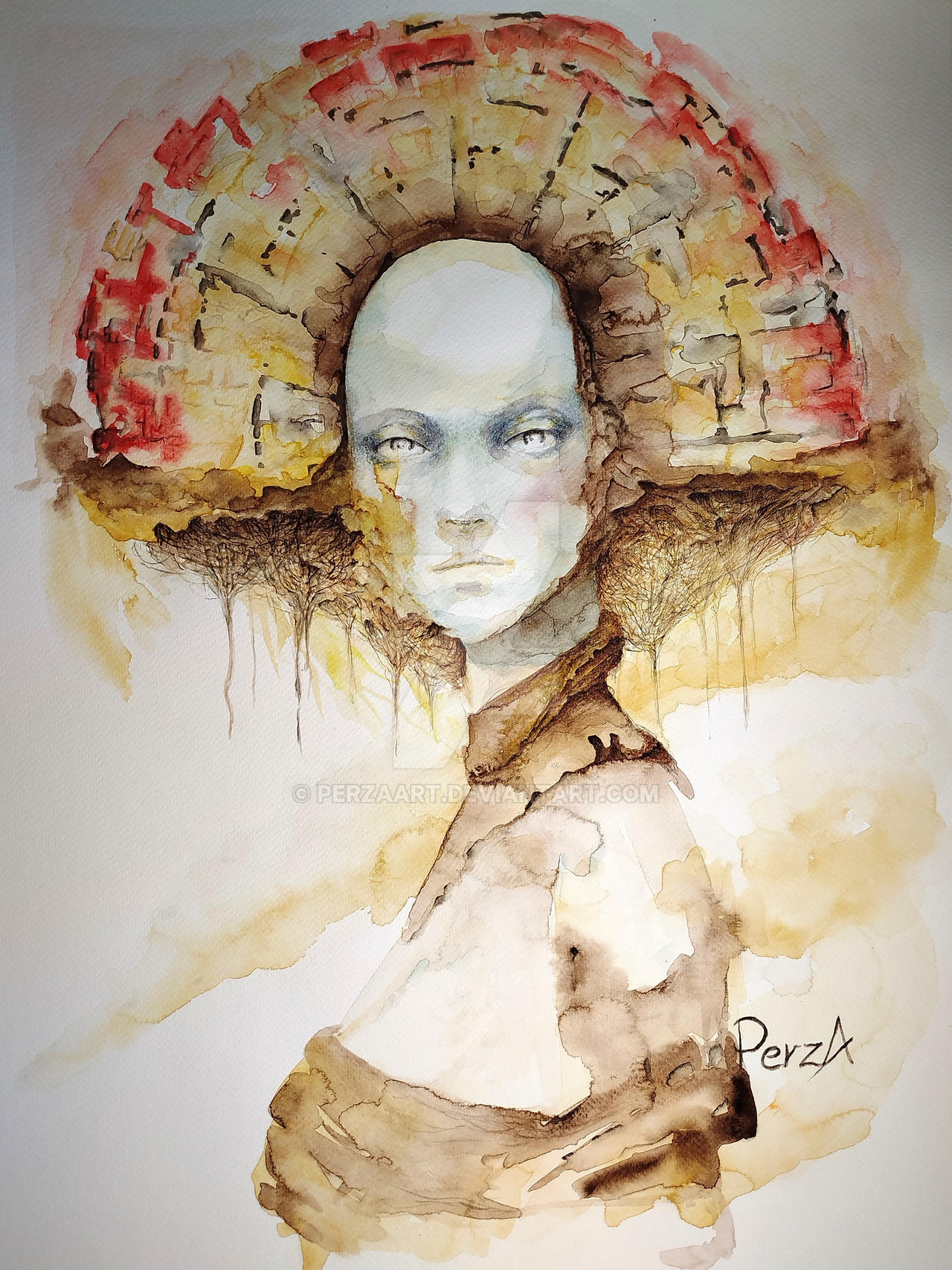 Perza Art Eye That saw tomorrow