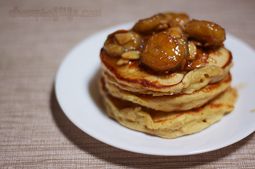 Oatmeal Banana Pancakes